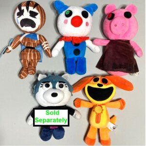 Roblox Piggy Plush Bundle (4) – Horror Game Characters